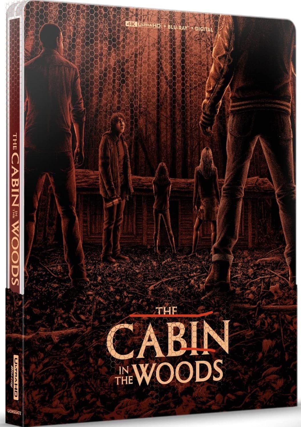 Cabin In The Woods 4k Steelbook Blu-Ray UHD