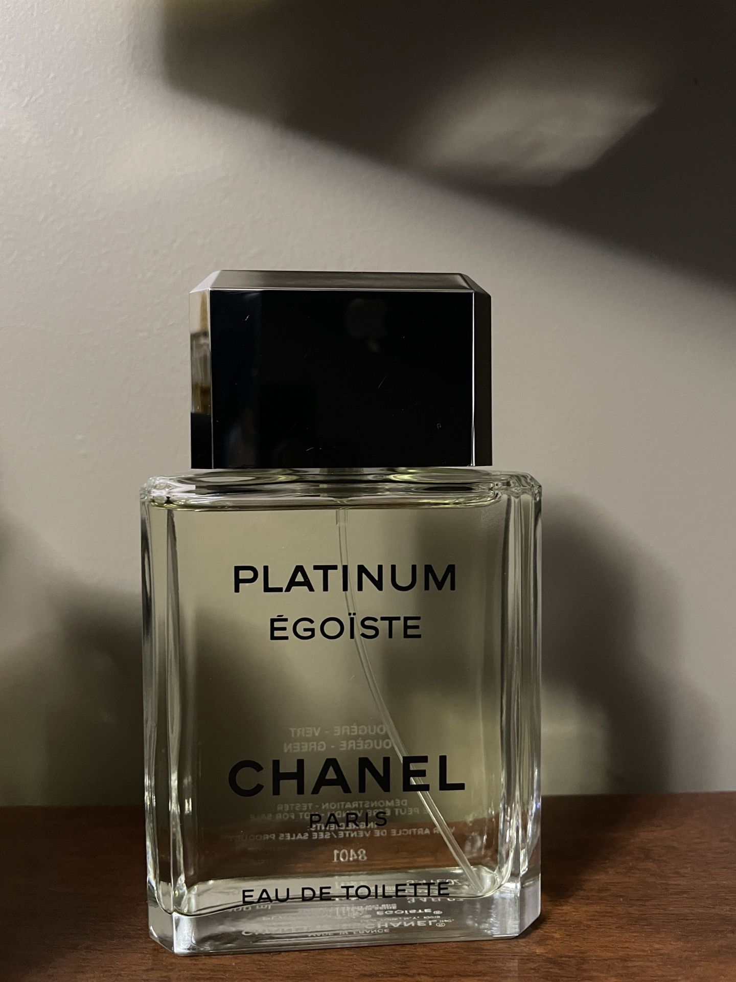 Chanel Platinum Egoiste EDT Cologne Fragrance 