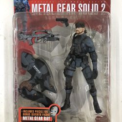 McFarlane Toys Metal Gear Solid 2 Sons Of Liberty Full Action Figure Set