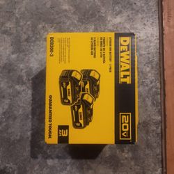 Dewalt 3 Lithium Ion Battery Pack 20v Max