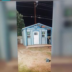 Porch 10x12 Casita Multipurpose Storage Shed 