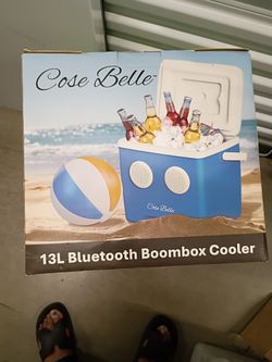 Cose. Belle. 13L Bluetooth boombox cooler