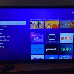 32” RCA LED/LCD HDTV DVD COMBO WITH NEW ROKU BOX