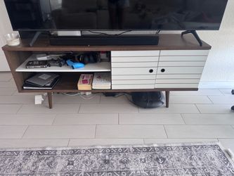 Mid-Century Modern TV Stand Media Console