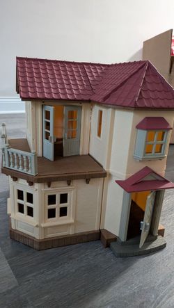 Calico Critters Red Roof country home