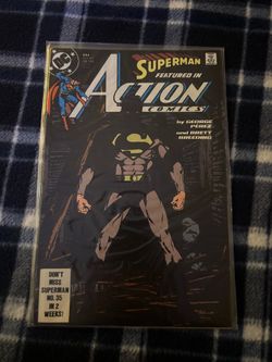Action Comics #644 Newsstand Edition (1989 DC Comics)