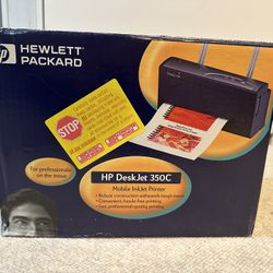 Hewlett-Packard HP Deskjet 350c mobile Printer