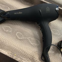Andis Black Hair Blow Dryer 