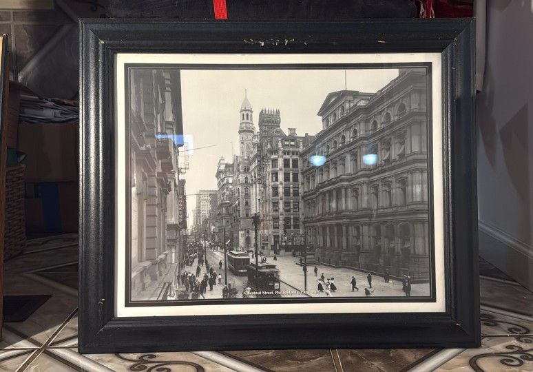 Historical painting of Chestnut Street, Philadelphia 23x20,All Products : American Fashion Style Bags On Sale