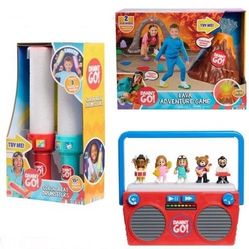 Danny Go! Bundle - Music Boombox / Color Beats Drumsticks / Lava Adventure Game
