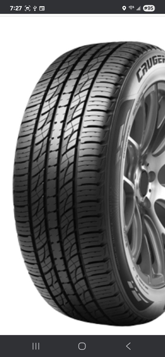 (4) 235/65r17 Kumho Tires 235 65 17 Inch