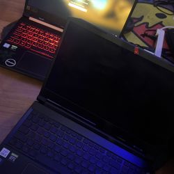 2 Gaming laptops 
