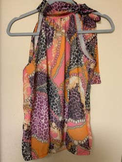 Sweet Pea for NY&Co by Stacy Frati Sleeveless Halter Top