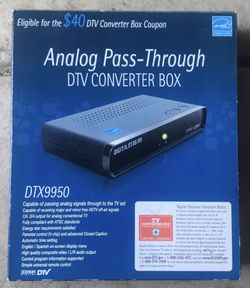 Analog Converter Box -Tuner