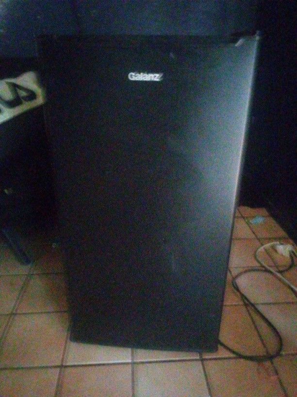 Black Galanz Fridge