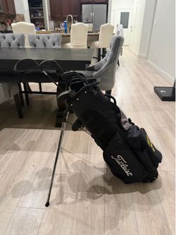 STIX Left-Handed Golf Set – Complete Set + Titleist Stand Bag