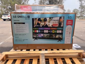 65 “ LG smart 4K QNED HDR 120HZ 2025 model