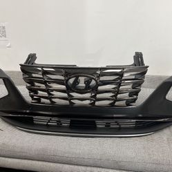 Complete Front Bumper Assembly For 2022 2023 2024 Hyundai Tucson 
