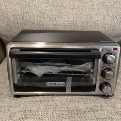 Toaster Oven-Black and Decker 4 Slice Toaster Oven
