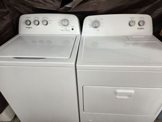 Like New Whirlpool HE Washer $275/Nearly New Whirlpool Dryer gas $340