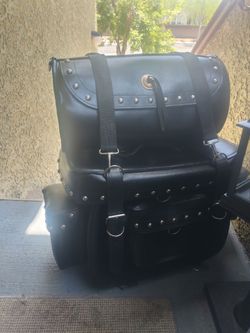 Motorcycle travel bags