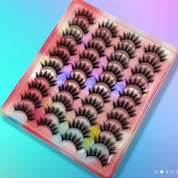 Beautiful Natural Black Eye Lashes Palette 