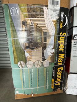 Toldo Carpa ShelterLogic Super Max 12x26 ft  ShelterLogic Super Max Canopy 12x26 ft