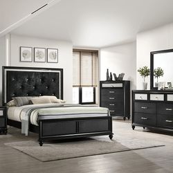 Recamara Queen Black $30 Down 