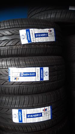 215 45 17 LION SPORT NEW TIRES