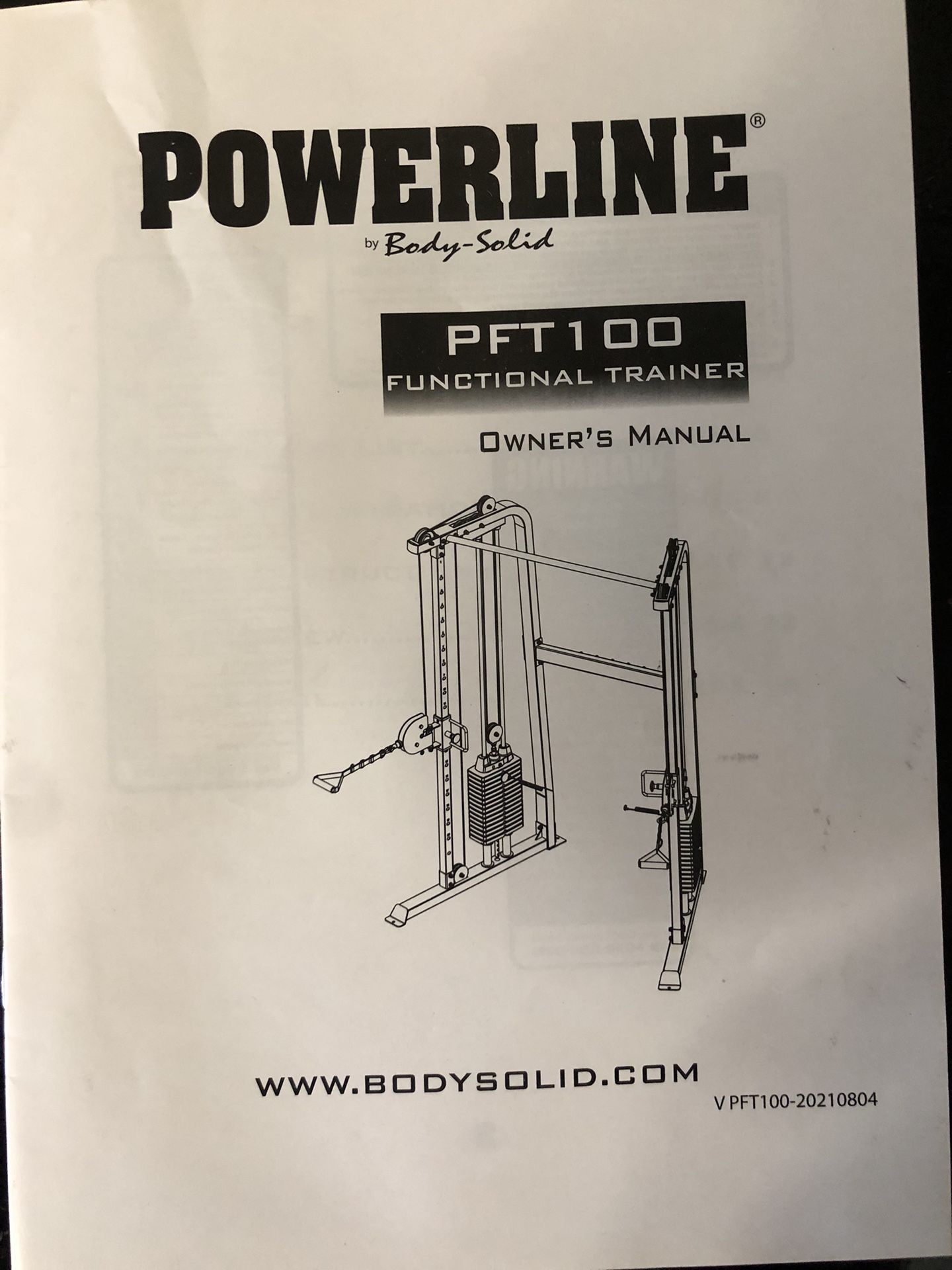 Powerline  PFT 100 Functional Trainer