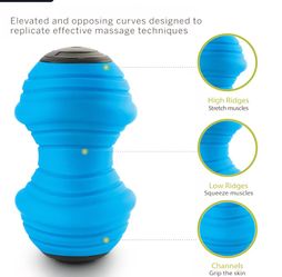 Trigger Point Performance TriggerPoint CHARGE VIBE Three Speed Vibratory Portable Foam Roller