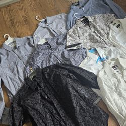 mens dress shirts SMALL 