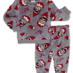 New! elf On The Shelf Christmas Sherpa fleece 4T  Pajamas 