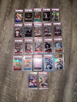 One Piece TCG slabs for sale