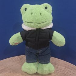 Build-A-Bear Spring Green Frog 16" Plush