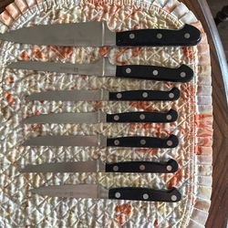 Knife Set Made In Solingen Germany