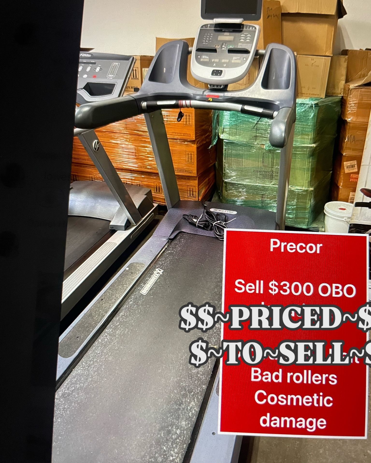 PRECOR TREADMILL 4 ~ SALE $ $300