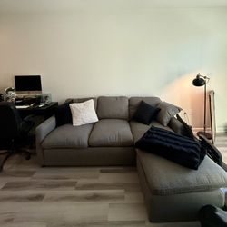 Living Spaces Chaise Sofa- Excellent Condition