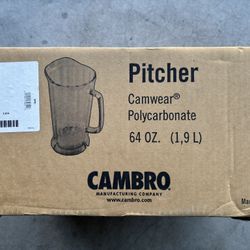 New Cambro 64 oz Commercial Pitchers