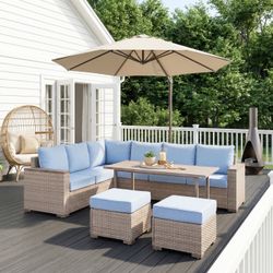 ☀️Summer SALE!☀️ Outdoor Sectional Set🔥