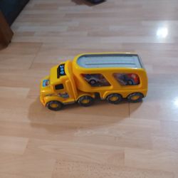 Construction  Truck With Hauler