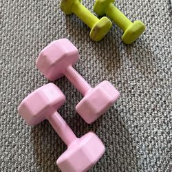 8lb and 5lb Weights