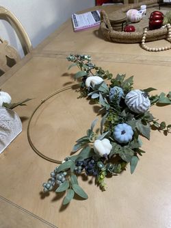 Decoración Fall En Azul