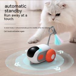 Remote Control Interactive Cat Car Toy with USB Charging