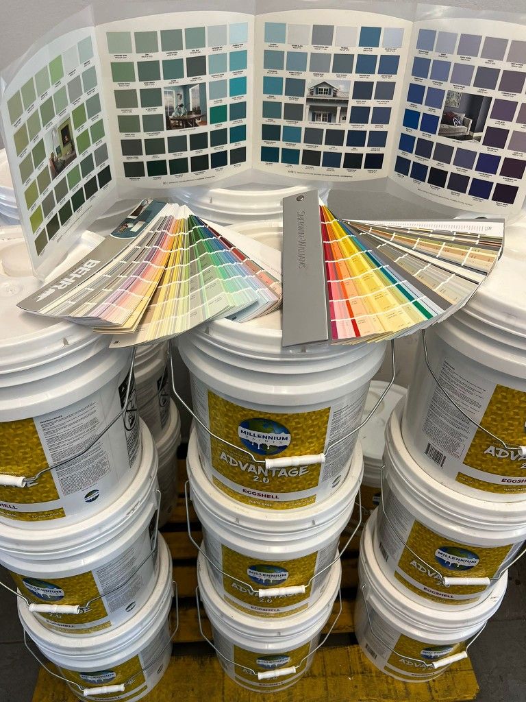  Exterior And Interior Paint ! Any Color! Millennium Paints 