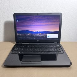 Hp laptop 15” windows 11 4GB RAM 500 GB storage new battery