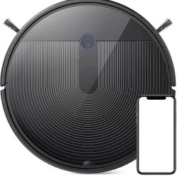Robot Vacuum Cleaner with New Generation of Dynamic Navigation, 150Min Runtime, 2500Pa Suction with Voice Prompt, Slim, Quiet Cleaning, Good for Pet H