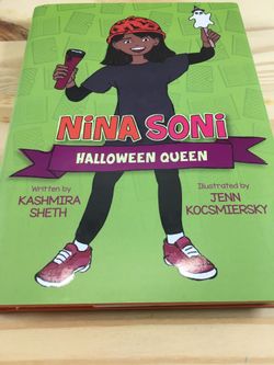 Nina Soni, Halloween Queen (Nina Soni, 4) Hardcover School Reading Homework
