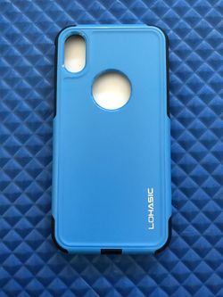 iPhone X/XS Case [black/blue]