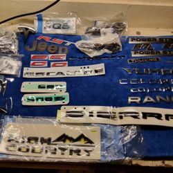 Car Emblems And Decals All (Oem)